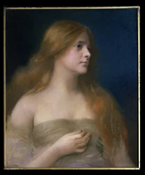 Lilith (pastell på papir)